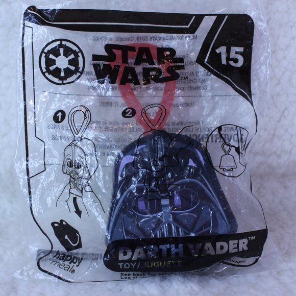 DARTH‎ VADER DISNEY STAR WARS #15 - W/BACKPACK CLIP NIP - Picture 2 of 4